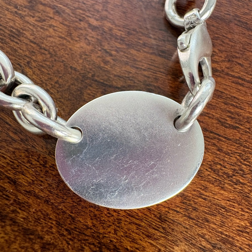 VINTAGE TIFFANY & CO “Return To Tiffany” sterling silver choker - Picture 8 of 10